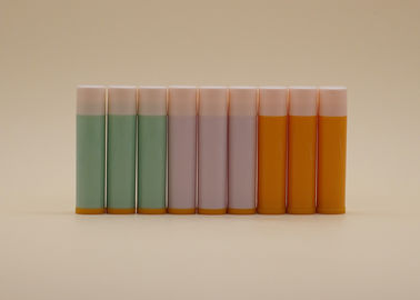 주황색 녹색 분홍색 색깔 입술 크림 관 건강 관리를 위한 화장용 립스틱 상자