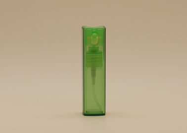 장방형 병 덮개로를 가진 명확한 녹색 다시 채울 수 있는 유리제 향수 살포 병