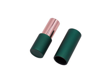 알루미늄 녹색 고급 비어 있는 마그넷 립스틱은 3.5g 립밤 튜브를 관을 답니다