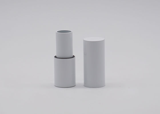 화장품 3.5 밀리람베르트 하얀 자기를 띤 Eco 우호적 크기 입술 광택 튜브