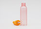 오렌지를 가진 광택이 없는 분홍색 18mm 60ml 다시 채울 수 있는 플라스틱 살포 병은 안개 펌프를 순화합니다