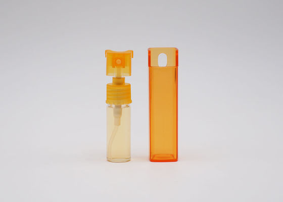 녹색 오렌지색 광장 플라스틱 10 밀리람베르트 여행 향기 분무기 병