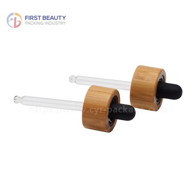 커스터마이즈 된 길이를 가진 18mm 대나무 드롭퍼 탑