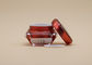 다이아몬드 화장용 크림 콘테이너, 빨간색 Arcylic 작은 화장용 남비