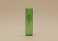 장방형 병 덮개로를 가진 명확한 녹색 다시 채울 수 있는 유리제 향수 살포 병