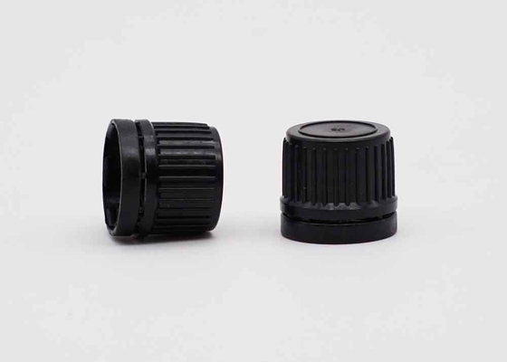 18mm 20mm 블랙 플라스틱 펌퍼 증명 스크루 캡 병