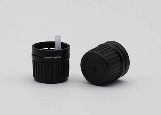 18mm 20mm 블랙 플라스틱 펌퍼 증명 스크루 캡 병