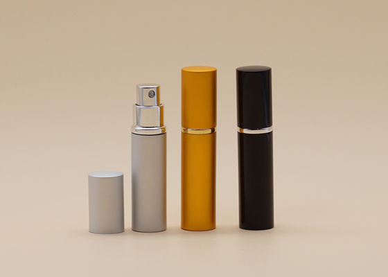 5ml 금 알루미늄 보충물 유리제 살포는 향수 실크 스크린 인쇄 표면 취급을 병에 넣습니다