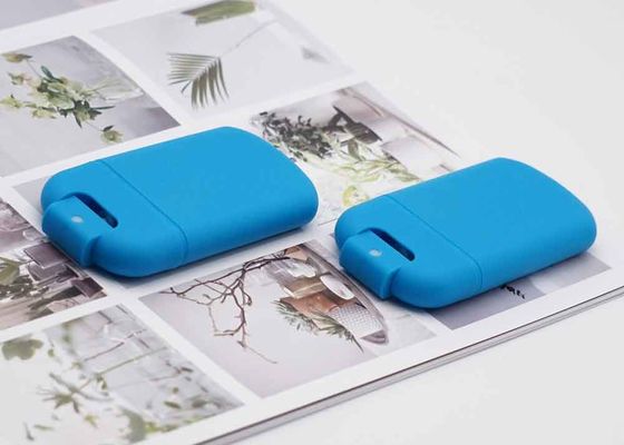 분무기 플라스틱 작은 향기 분무 병 25 밀리람베르트 아름다운 청색을 향기로 채우세요